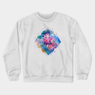 Ganesha on the Lotus Crewneck Sweatshirt